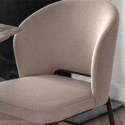 Cosenza Dining Chair Vanilla (Set of 2) - thumbnail 3