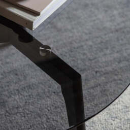 Blair Round Coffee Table Black - thumbnail 2
