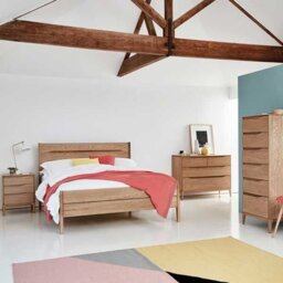 Ercol 3284 Rimini 6 Drawer Tall Wide Chest - thumbnail 2