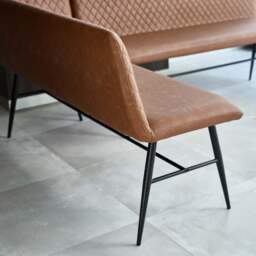 Ripley Corner Bench Right Hand Facing - Tan - thumbnail 5