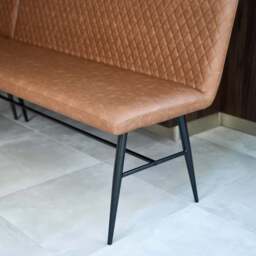 Ripley Corner Bench Right Hand Facing - Tan - thumbnail 4