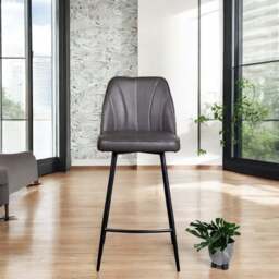 Walton Bar Stool - Slate Grey - thumbnail 2