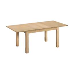 Tetbury Medium Extending Dining Table in Natural Oak - thumbnail 3