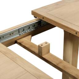 Tetbury Medium Extending Dining Table in Natural Oak - thumbnail 6