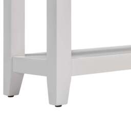 Tetbury Console Table With Shelf in Painted / Oak - thumbnail 4