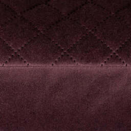 Erin Diamond Aubergine Cushion 50x50cm - thumbnail 4