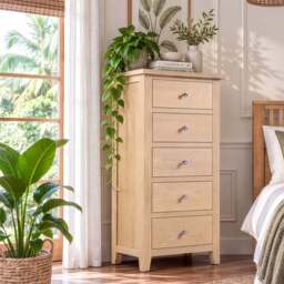 Tavistock 5 Drawer Tall Chest - thumbnail 1