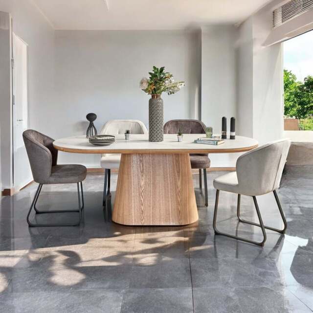 Sutton 200cm Dining Table in Ash - image 1