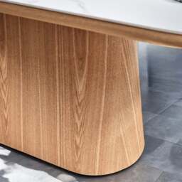 Sutton 200cm Dining Table in Ash - thumbnail 5