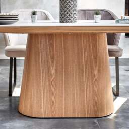 Sutton 200cm Dining Table in Ash - thumbnail 3