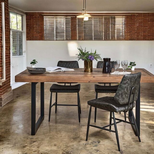 Adelaide Reclaimed Wood Dining Table 180cm - image 1