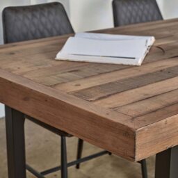Adelaide Reclaimed Wood Dining Table 180cm - thumbnail 4
