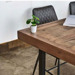 Adelaide Reclaimed Wood Dining Table 180cm - thumbnail 3