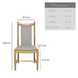 Ercol 1128 Windsor Penn Padded Back Dining Chair - thumbnail 2