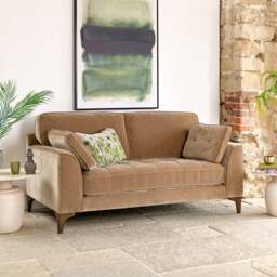 Hartpury 2 Seater Sofa in Taupe - thumbnail 1