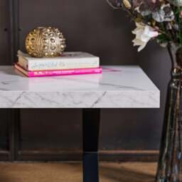 Jupiter Marble Effect Coffee Table - thumbnail 3