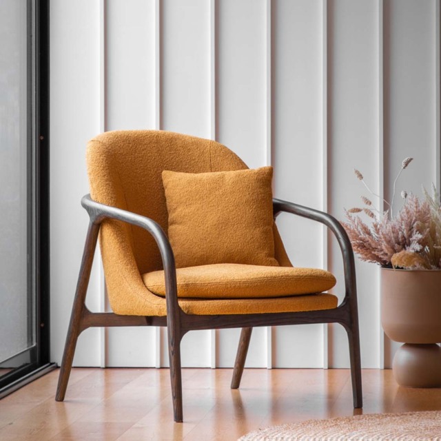 Alegra Armchair Ochre - image 1