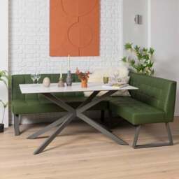 Saturn Dining Table 150cm in White - thumbnail 1