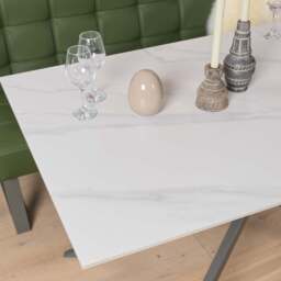 Saturn Dining Table 150cm in White - thumbnail 4