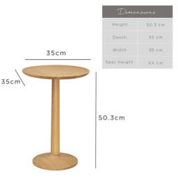 Ercol Siena Medium Side Table - thumbnail 2