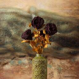 Autumnal Peony 73cm - thumbnail 4