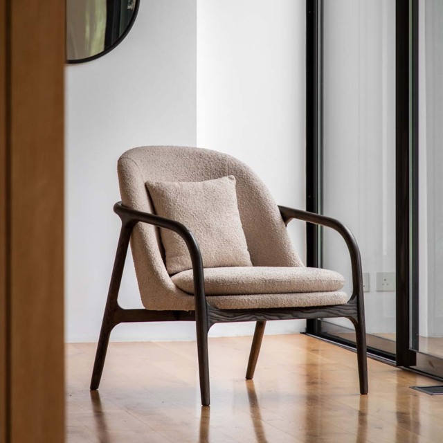 Alegra Armchair Taupe - image 1