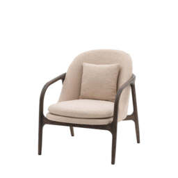 Alegra Armchair Taupe - thumbnail 4