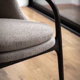 Alegra Armchair Taupe - thumbnail 2