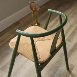 Long Island Dining Chair - Olive Green (Set of 2) - thumbnail 4
