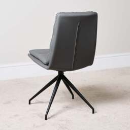 Nico Dining Chair - Grey (Set of 2) - thumbnail 3