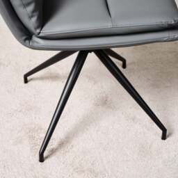 Nico Dining Chair - Grey (Set of 2) - thumbnail 4