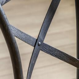 Cafe Chair Black/Rattan (Set of 2) - thumbnail 5