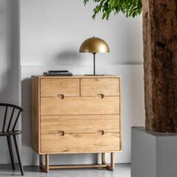 Craft 5 Drawer Chest Natural - thumbnail 2