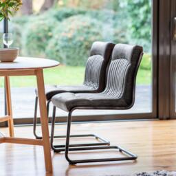 Capri Leather Chair Antique Ebony - thumbnail 1