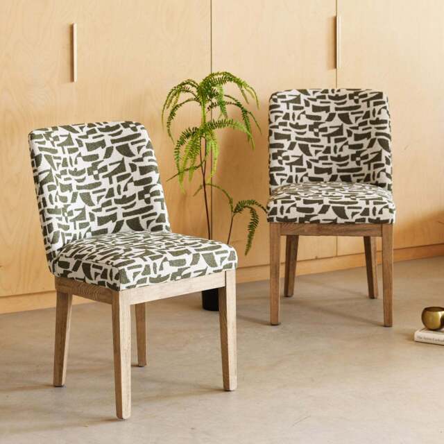 Richmond Dining Chair In Green (Set of 2) - image 1