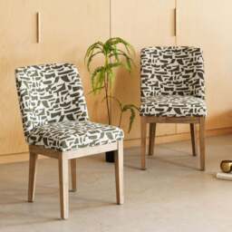 Richmond Dining Chair In Green (Set of 2) - thumbnail 1