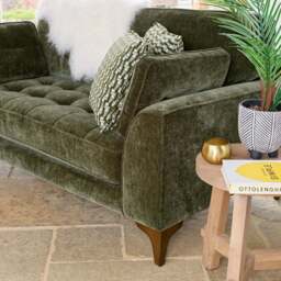 Hartpury 2 Seater Sofa in Green - thumbnail 5