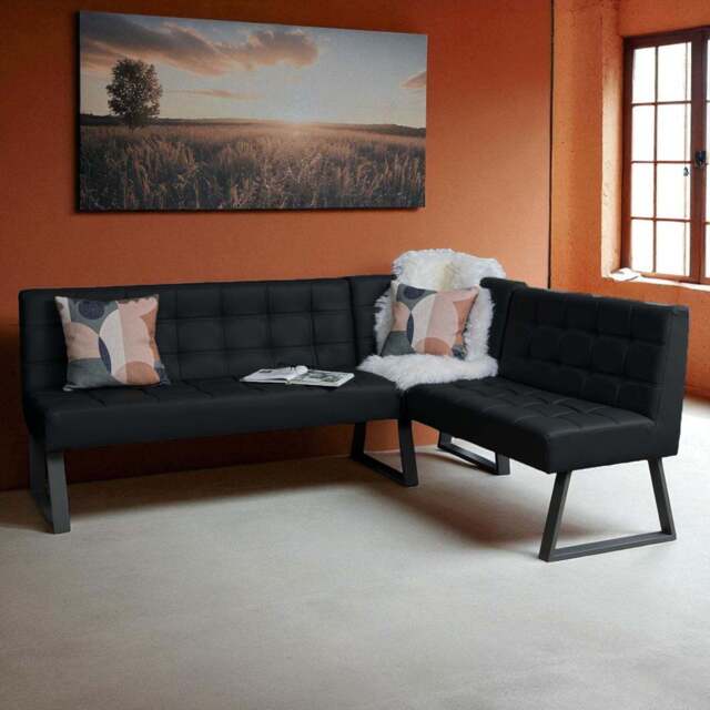 Rubix Corner Bench in Black - image 1