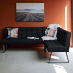 Rubix Corner Bench in Black - thumbnail 2