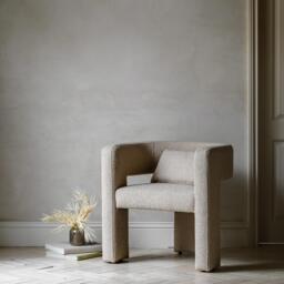 Arezzo Armchair Taupe - thumbnail 1