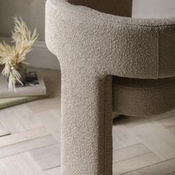 Arezzo Armchair Taupe - thumbnail 2