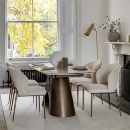 Bresso Dining Table Bronze - thumbnail 2