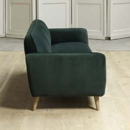 Tamar 3 Seater Sofa in Forest Green - thumbnail 5