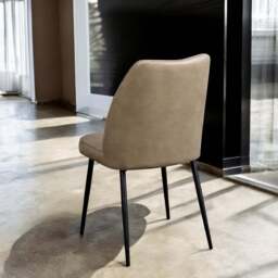 Walton Mushroom Brown Dining Chair (Set of 2) - thumbnail 3