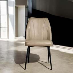 Walton Mushroom Brown Dining Chair (Set of 2) - thumbnail 4