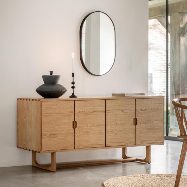 Craft 4 Door Sideboard Natural - image 1