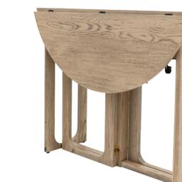 Craft Folding Dining Table Smoked - thumbnail 6