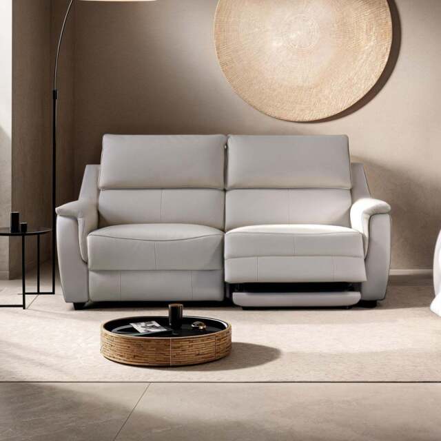 Naples Cloud 3 Seater Power Recliner Sofa - image 1