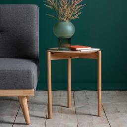 Burley Side Table Oak - thumbnail 2