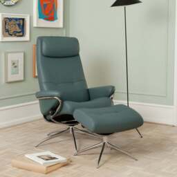 Stressless Berlin High Back Recliner with Star Base - thumbnail 1